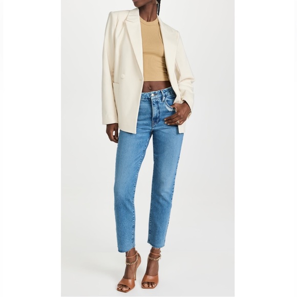 NWT Good American Good Vintage Frayed Hem in Indigo116 2 / 26 - Picture 3 of 14